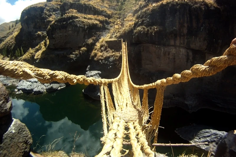 The Qeswachaka Inca Bridge: A Symbol of Inca Empire's Grandeur