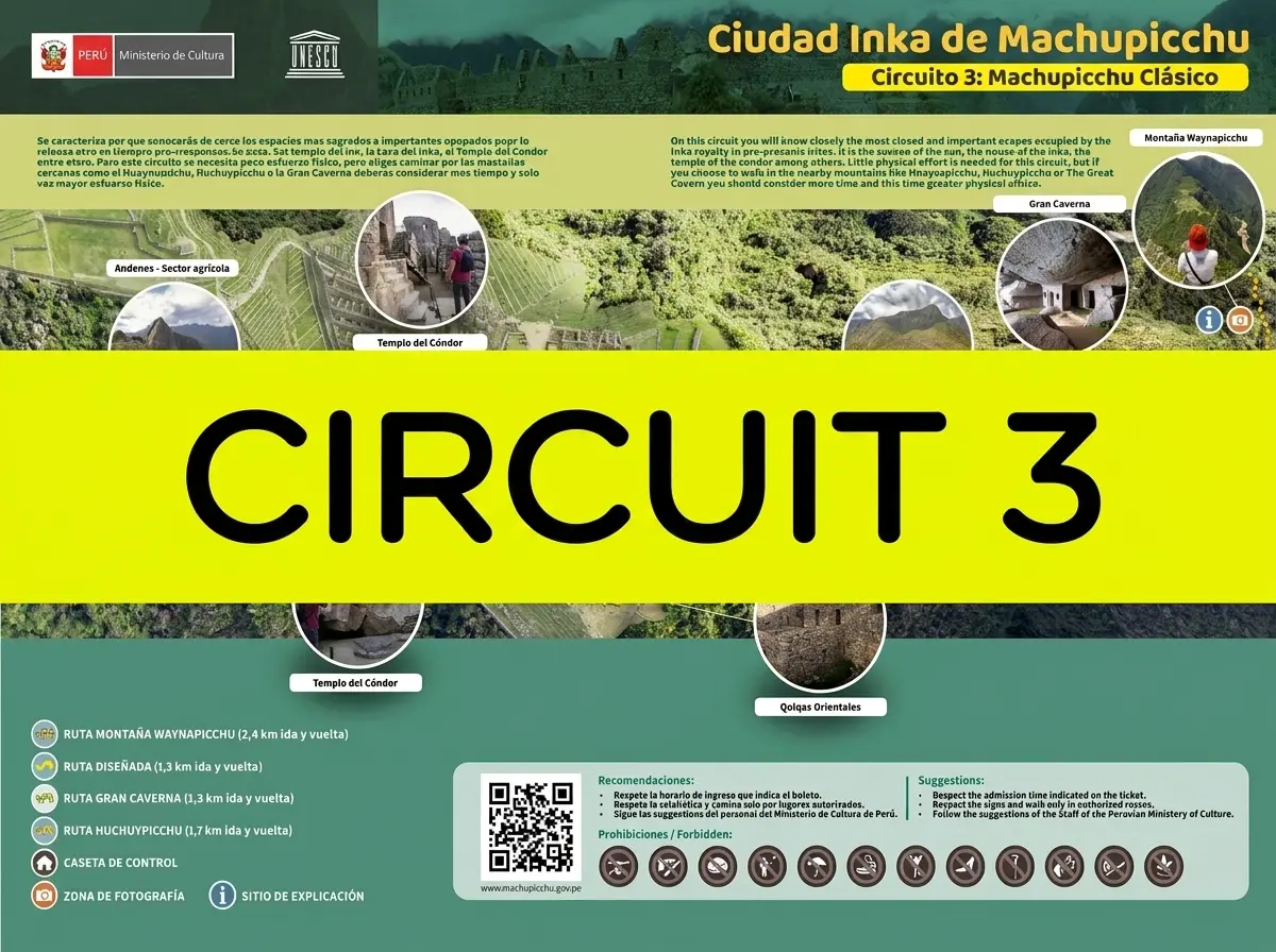 Machu Picchu Circuit 3: Complete Guide to the 4 Routes