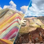Montaña de 7 Colores (Vinicunca) vs Palccoyo